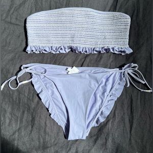 Kisuii Smocked Bikini Set - Worn Once - Size small